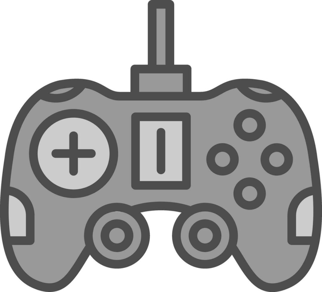 Gamepad-Vektor-Icon-Design vektor