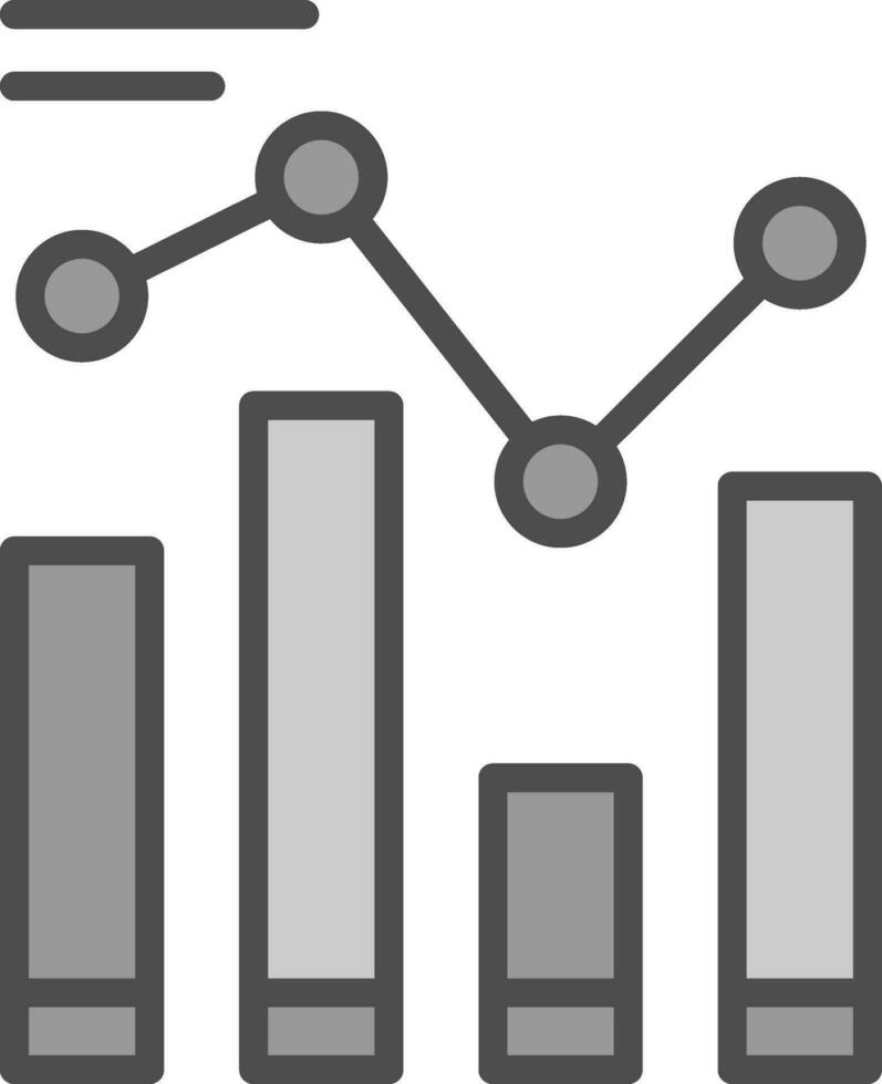 Datenanalyse-Vektor-Icon-Design vektor