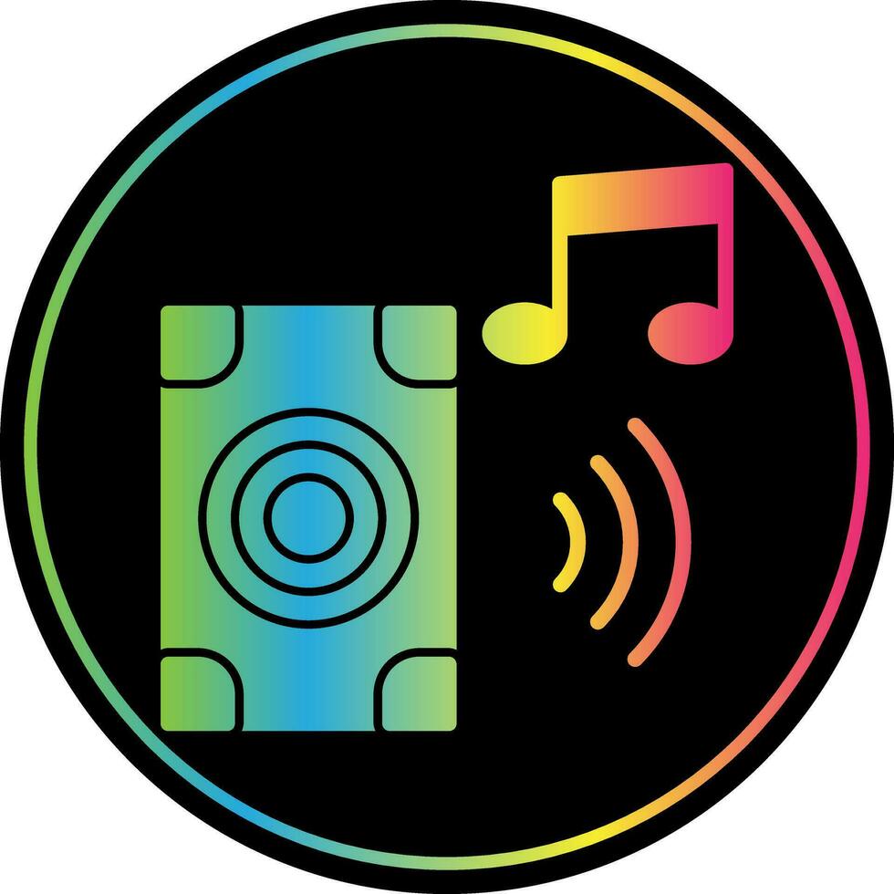 Musik- System Vektor Symbol Design