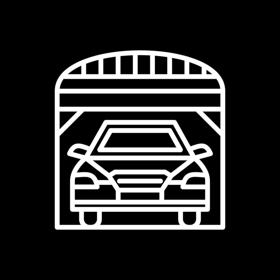 Garage-Vektor-Icon-Design vektor