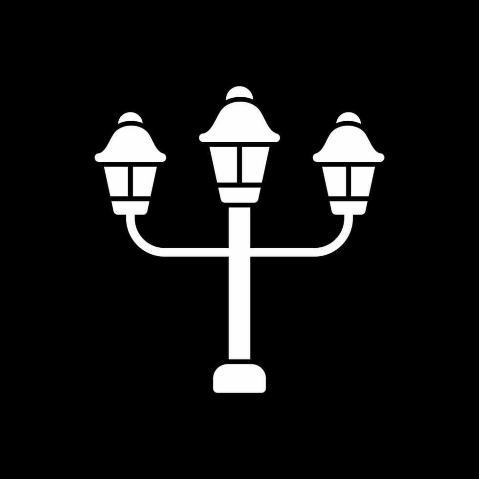 Straße Lampe Vektor Symbol Design