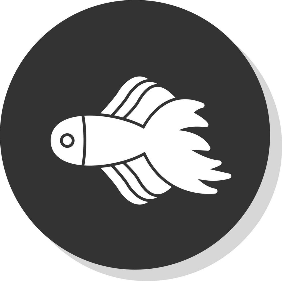 Betta Fisch Vektor Symbol Design