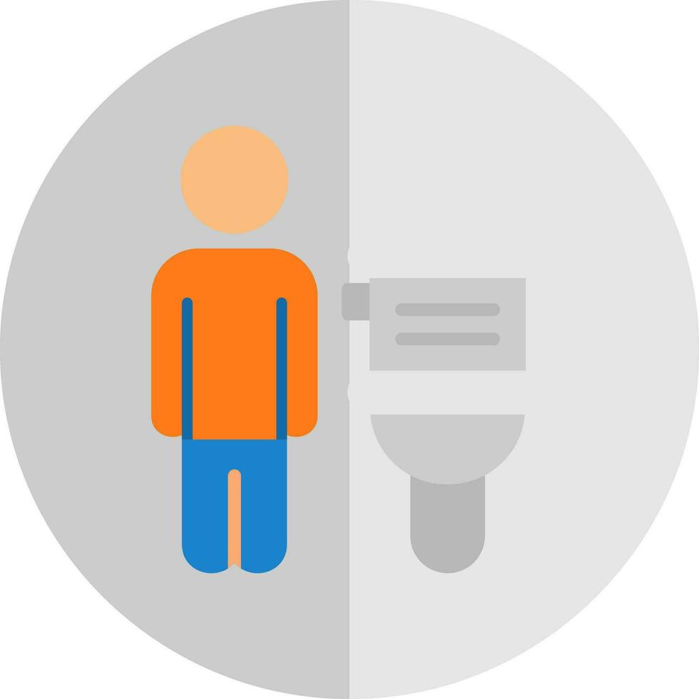 Toiletten-Vektor-Icon-Design vektor