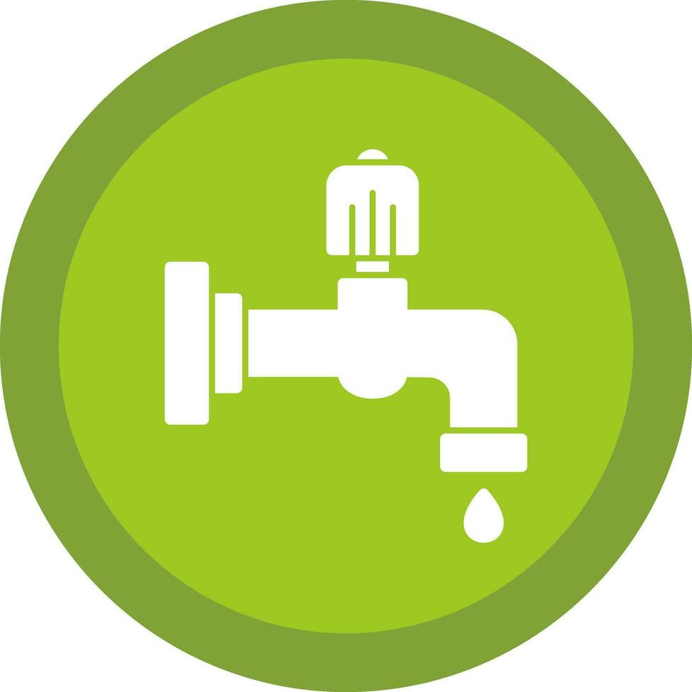Wasser Wasserhahn Vektor Symbol Design