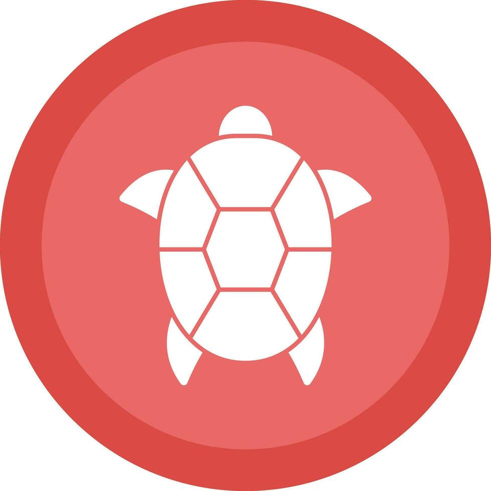 Schildkröten-Vektor-Icon-Design vektor