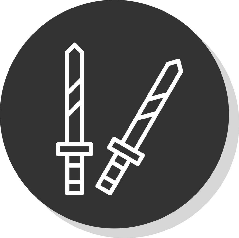 Katana Vektor Symbol Design