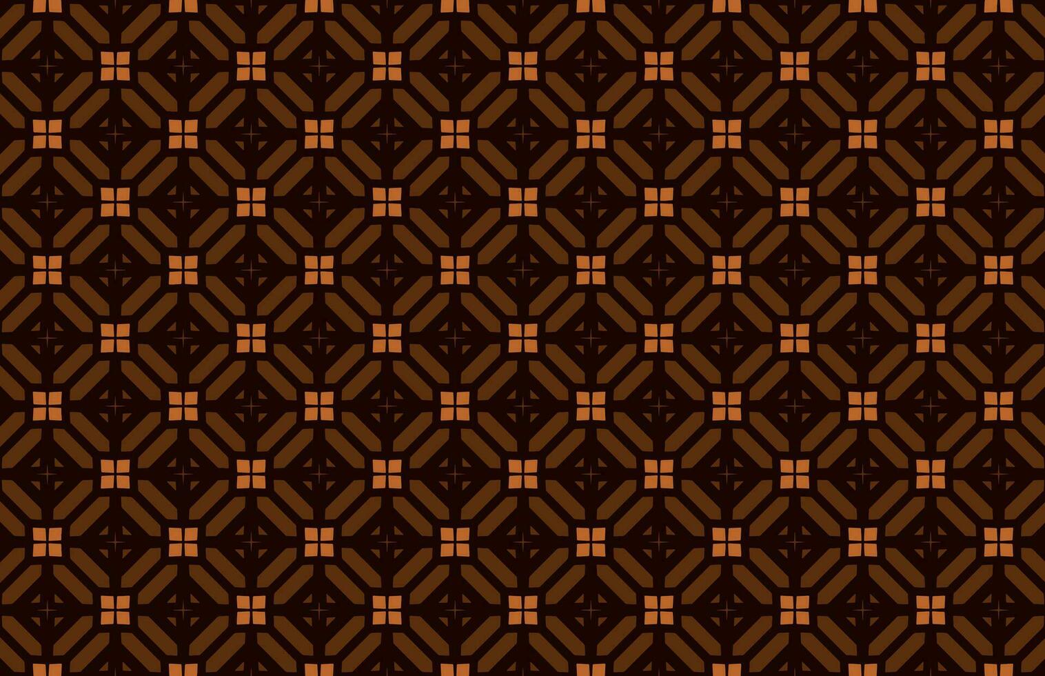 sömlös geometrisk brun bricka mönster vektor