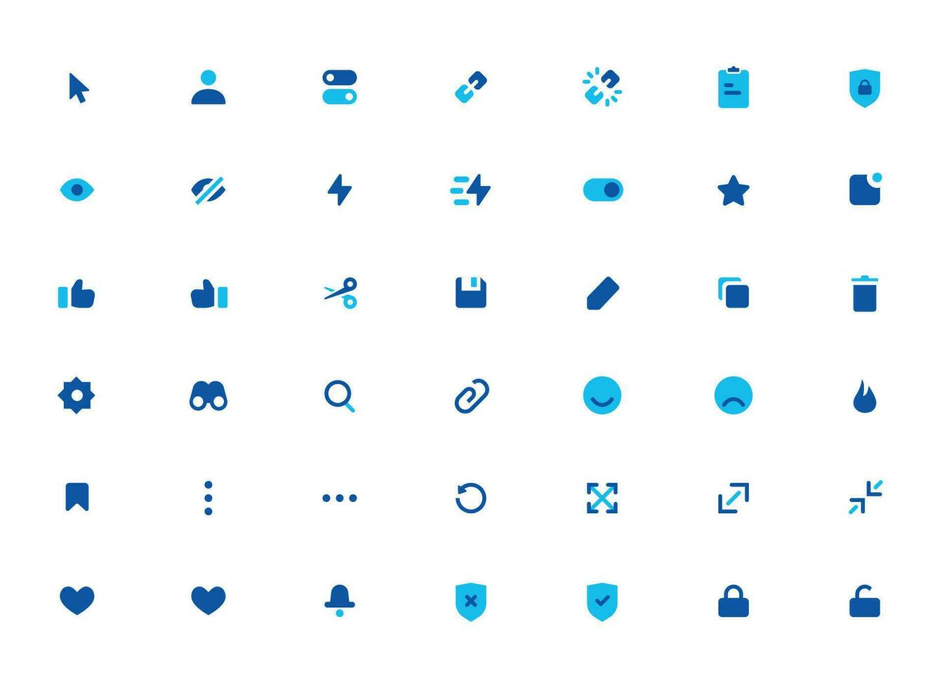 Web-Icons eingestellt vektor