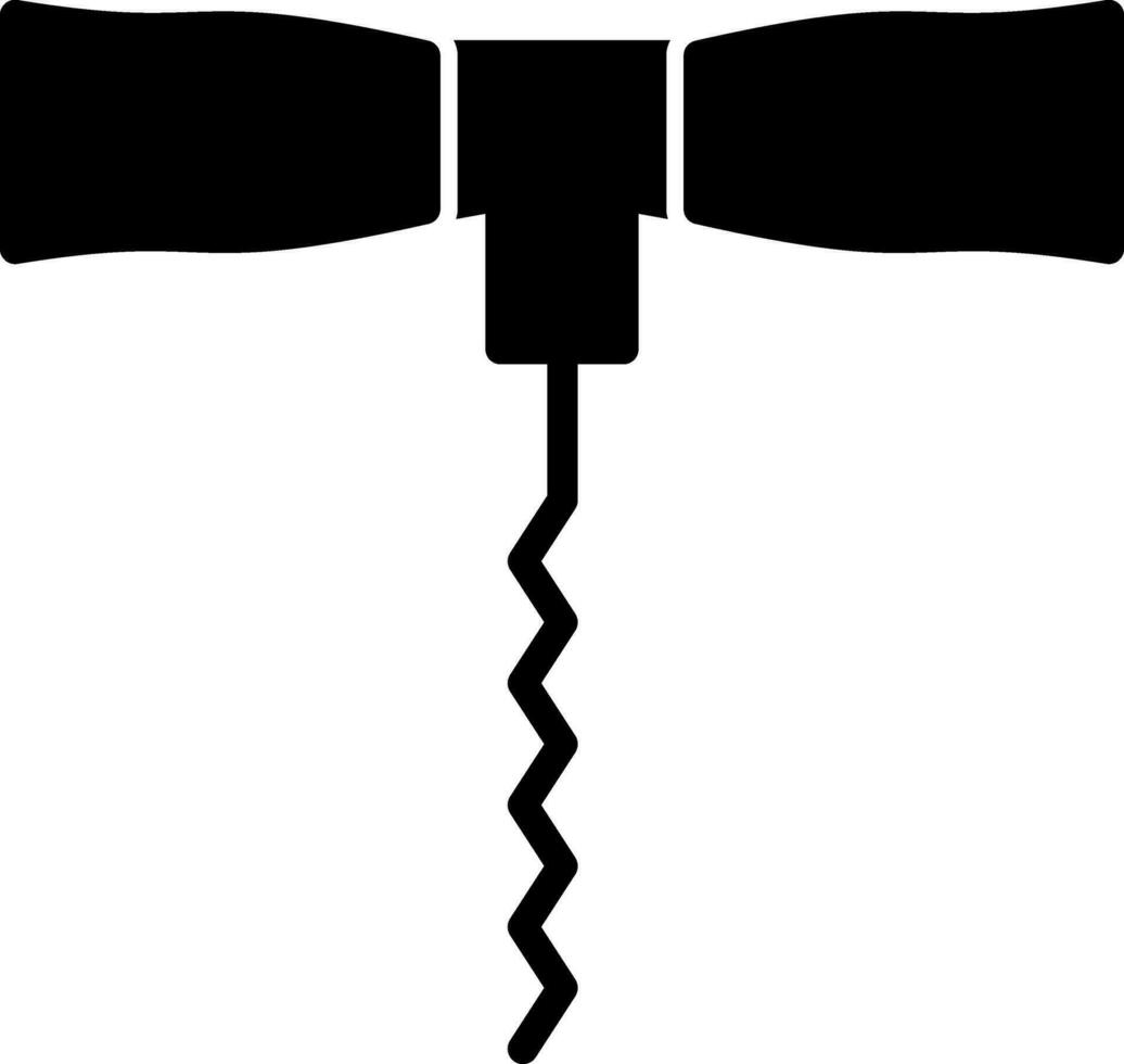 korkskruv vektor ikon design