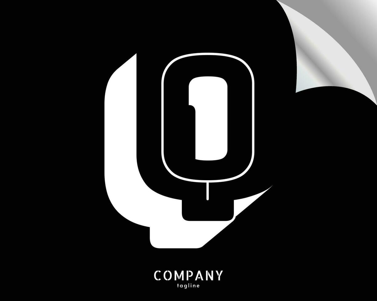q Brief Logo Vektor Design Vorlage Elemente