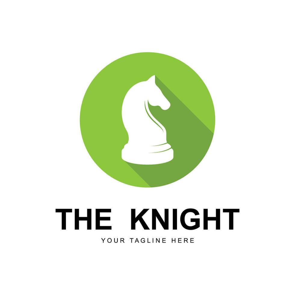 Schach Logo Vektor Symbol Illustration Design