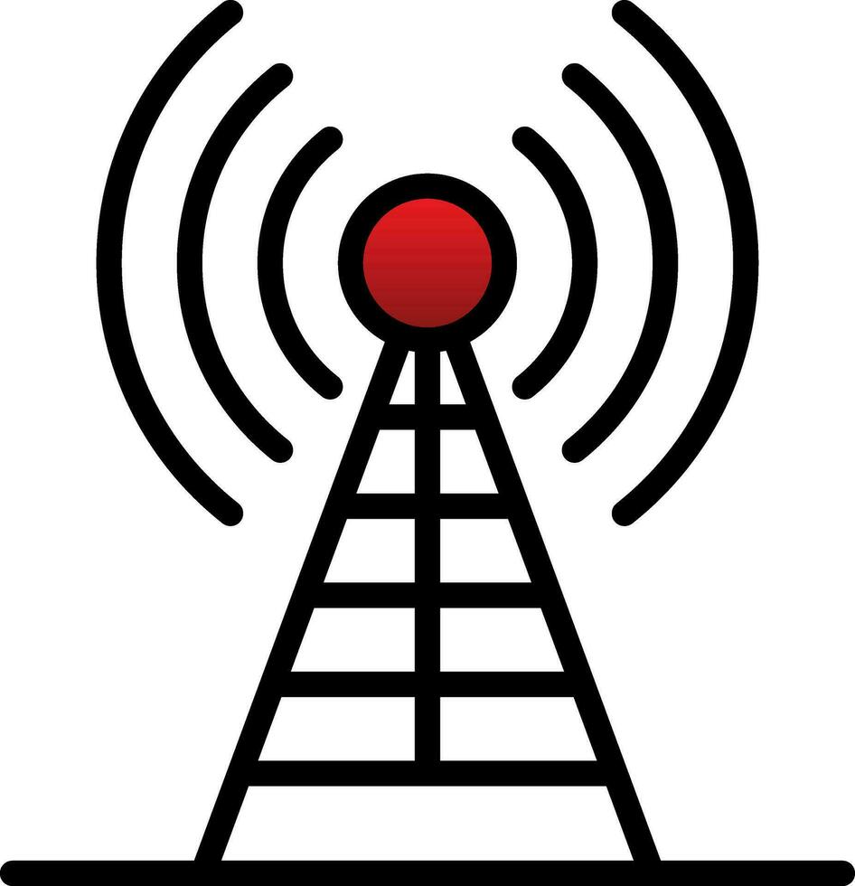 Radio Antenne Vektor Symbol Design