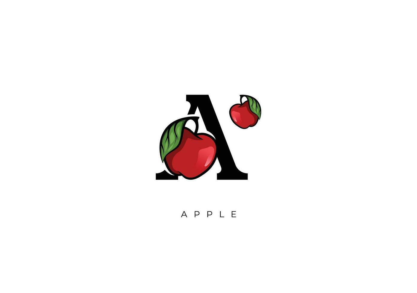 Obst Vektor - - Apfel