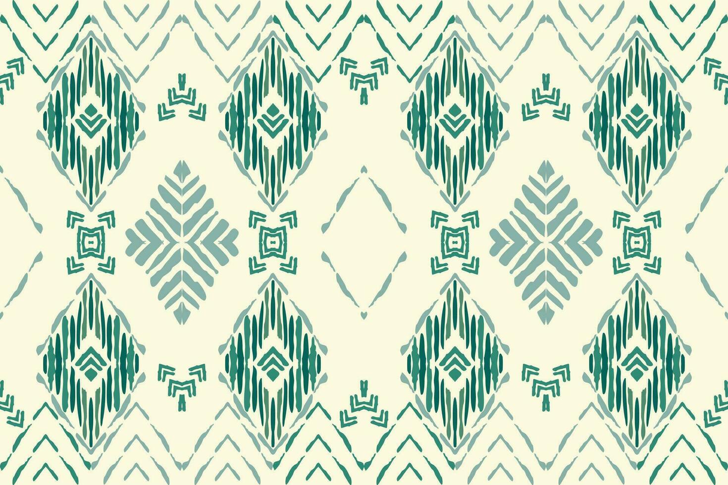 ikat paisley broderi på de tyg i Indonesien, Indien och asiatisk länder.geometriska etnisk orientalisk sömlös pattern.aztec stil. illustration.design för textur, tyg, kläder, inslagning, matta. vektor