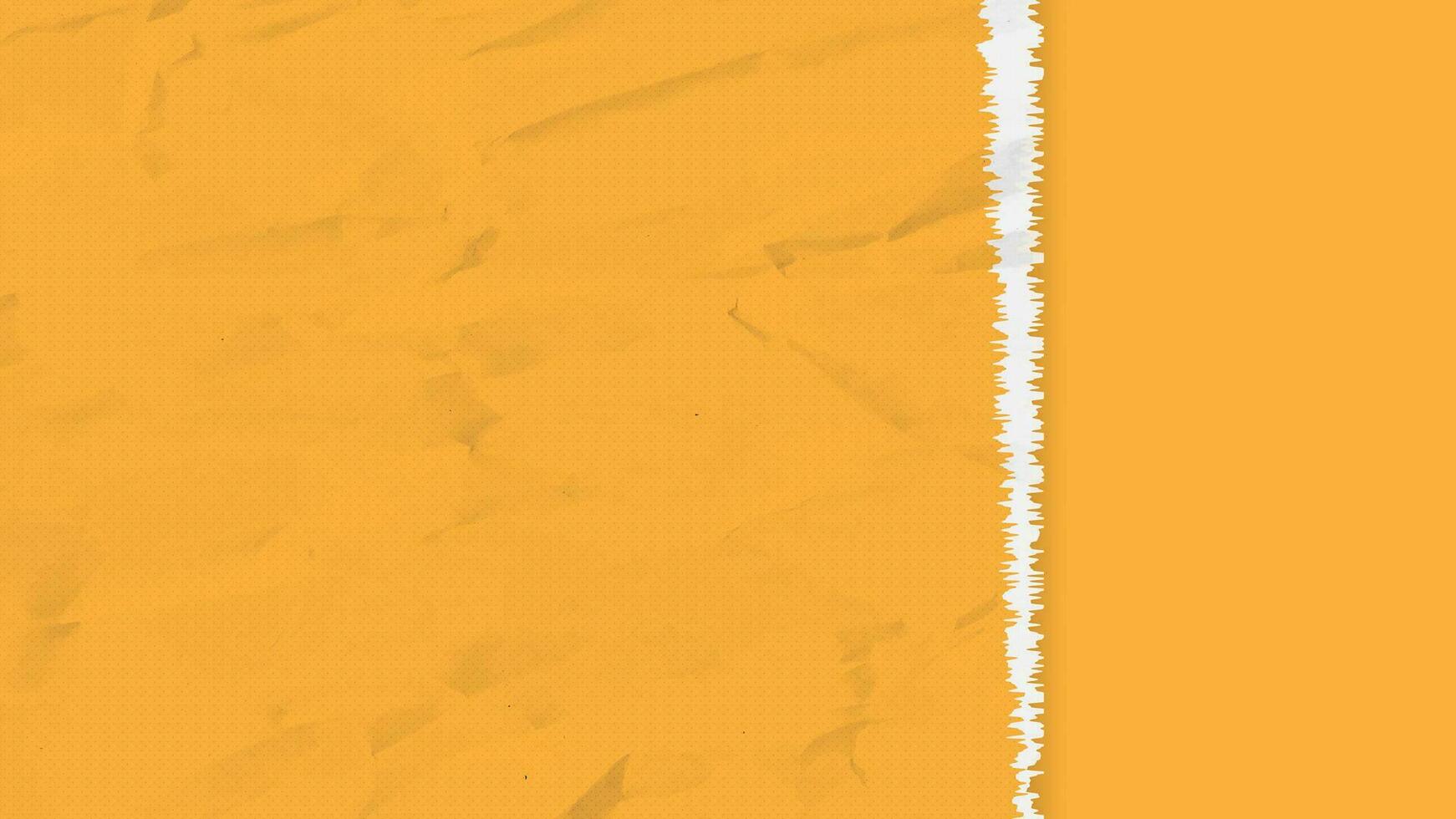 leeren Orange zerknittert zerrissen Papier Hintergrund. geeignet zum Netz Banner, Abdeckung, oder Hintergrund vektor
