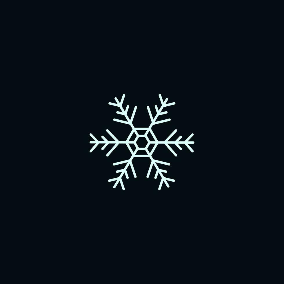 snö ikon fri vektor element