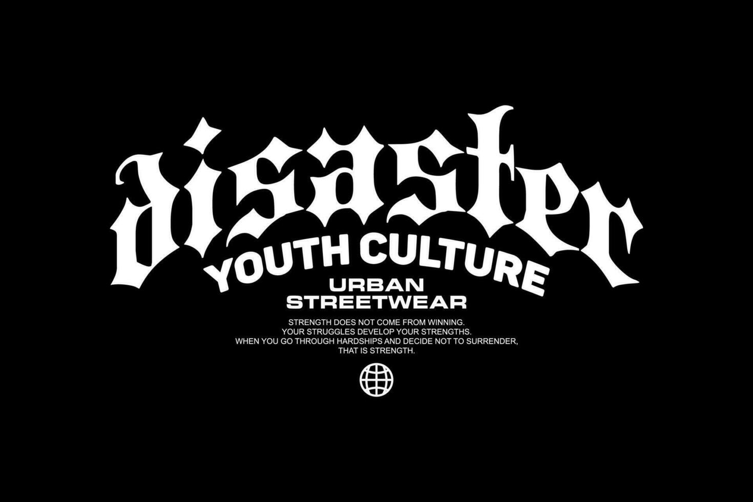 modern grafisk tee streetwear mall design vektor