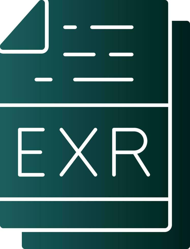 exr vektor ikon design