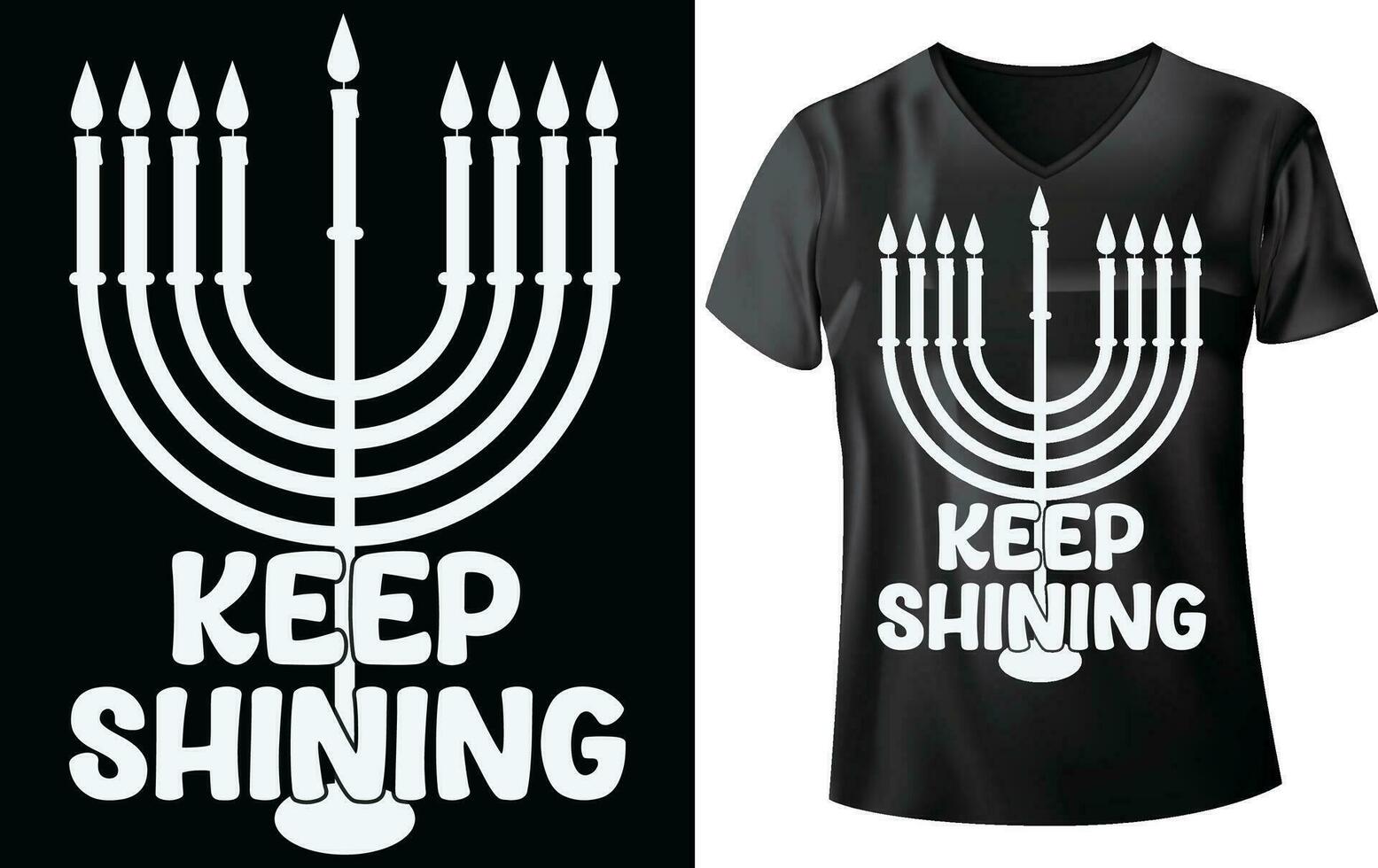 hanukkah dag t-shirt design vektor