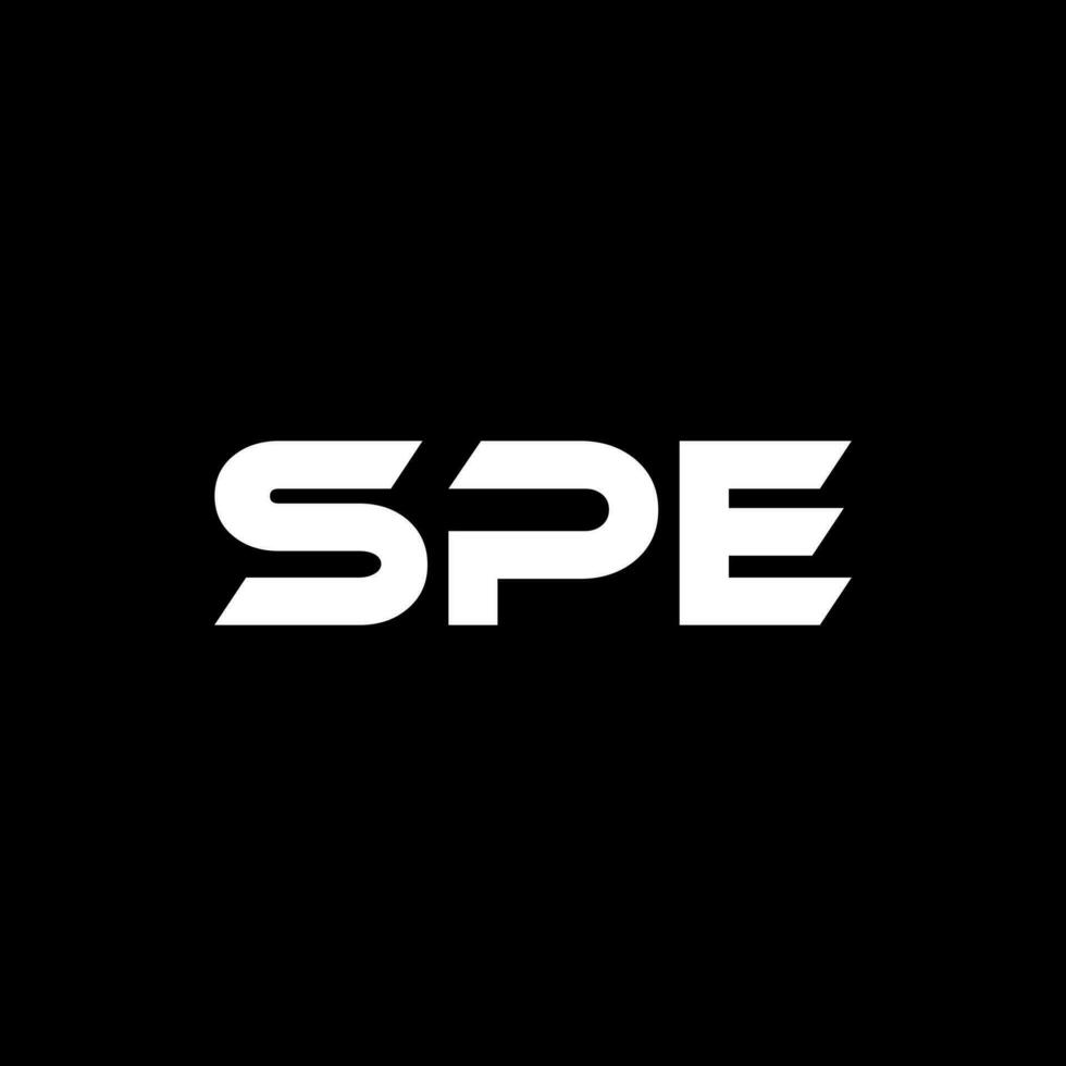 spe brev logotyp design, inspiration för en unik identitet. modern elegans och kreativ design. vattenmärke din Framgång med de slående detta logotyp. vektor