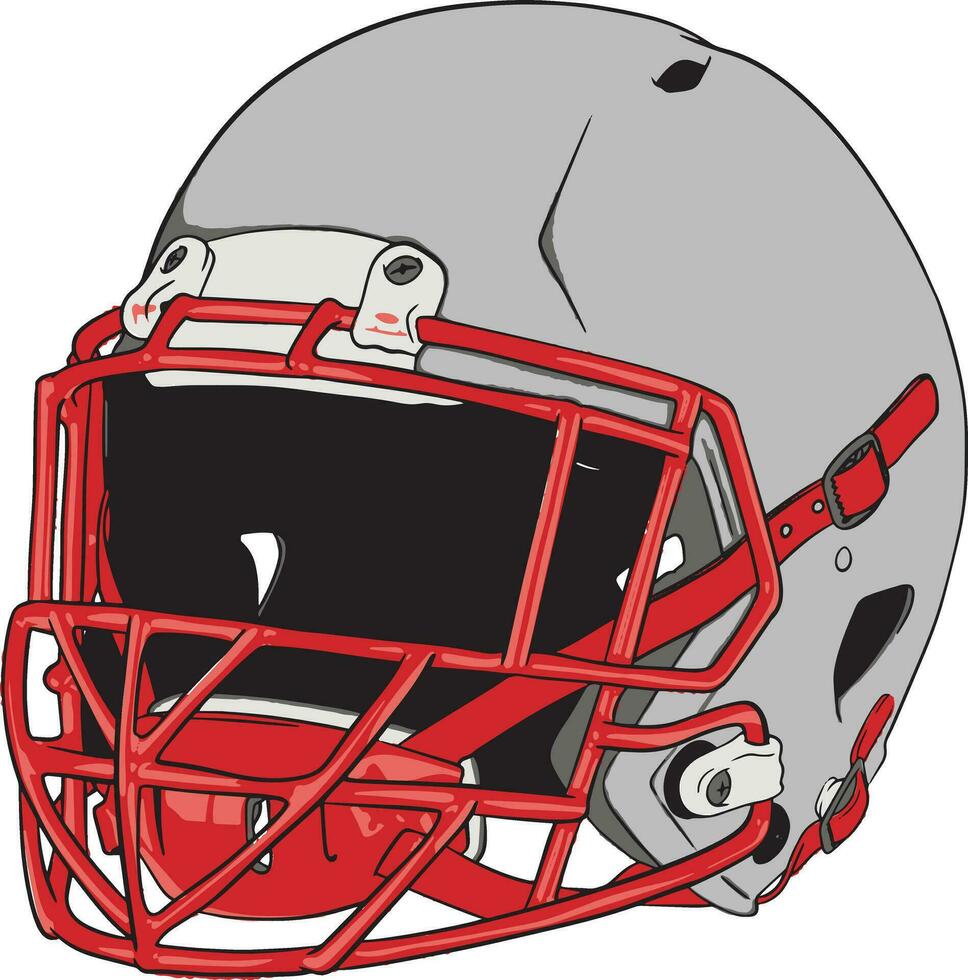 American Football Helm vektor