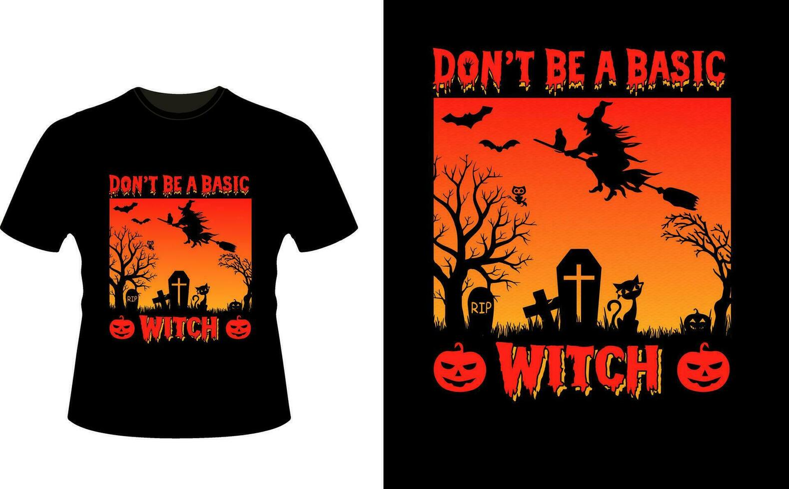 Halloween T-Shirt Design, Halloween Vektor oder Typografie, Zitat oder glücklich Halloween Halloween Zitate t Hemd Design Vektor Grafik