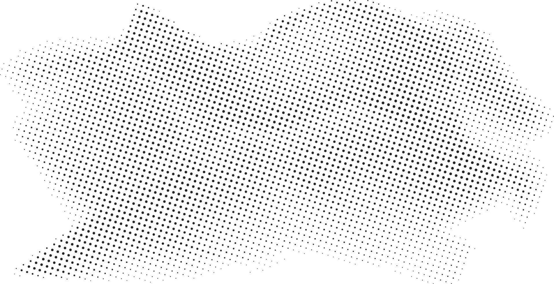 Halbton Punkt Muster auf Weiß Hintergrund, abstrakt Halbton Punkt vektor