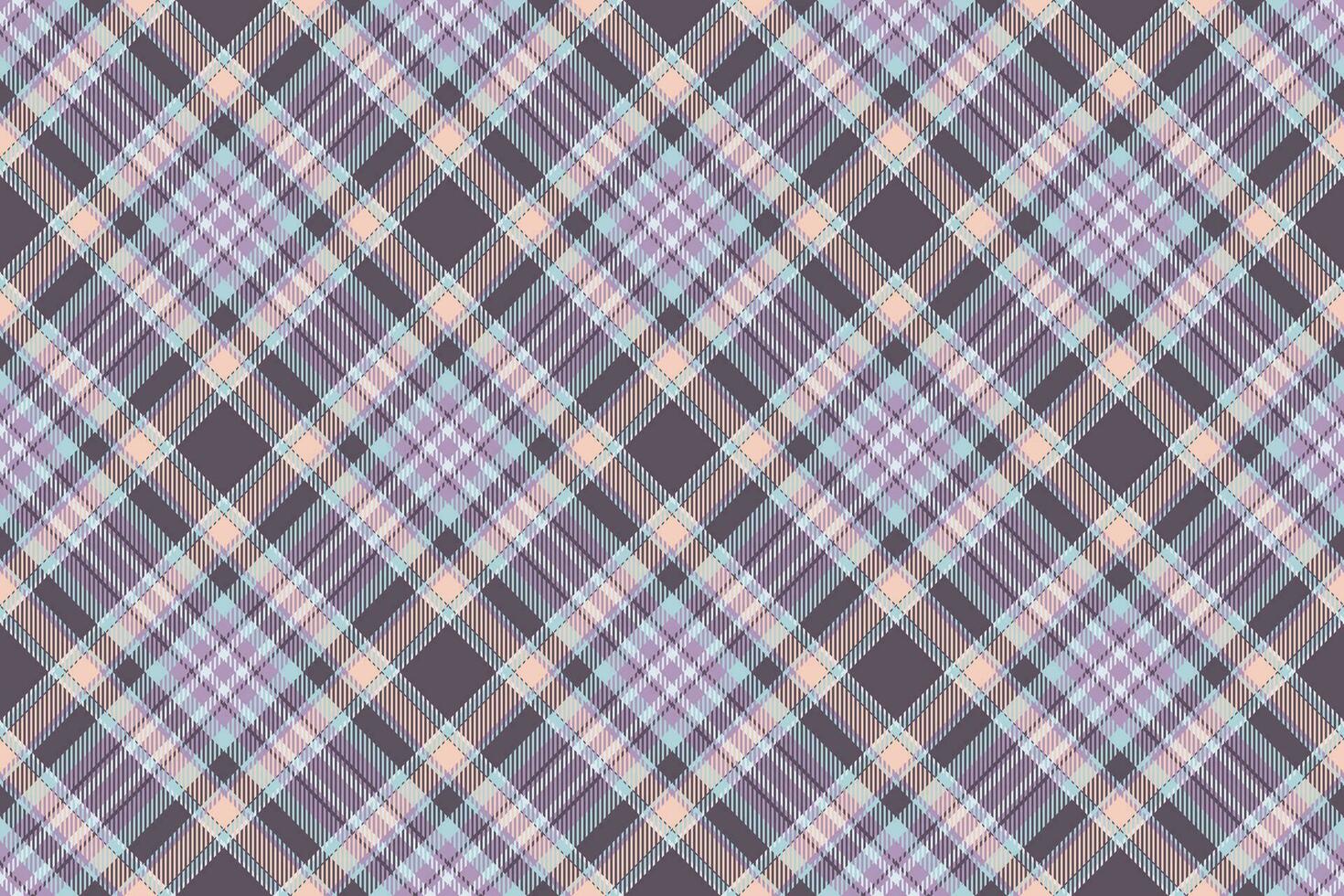 tartan schottland nahtloser karierter mustervektor. Retro-Hintergrundstoff. Vintage Check Farbe quadratische geometrische Textur. vektor