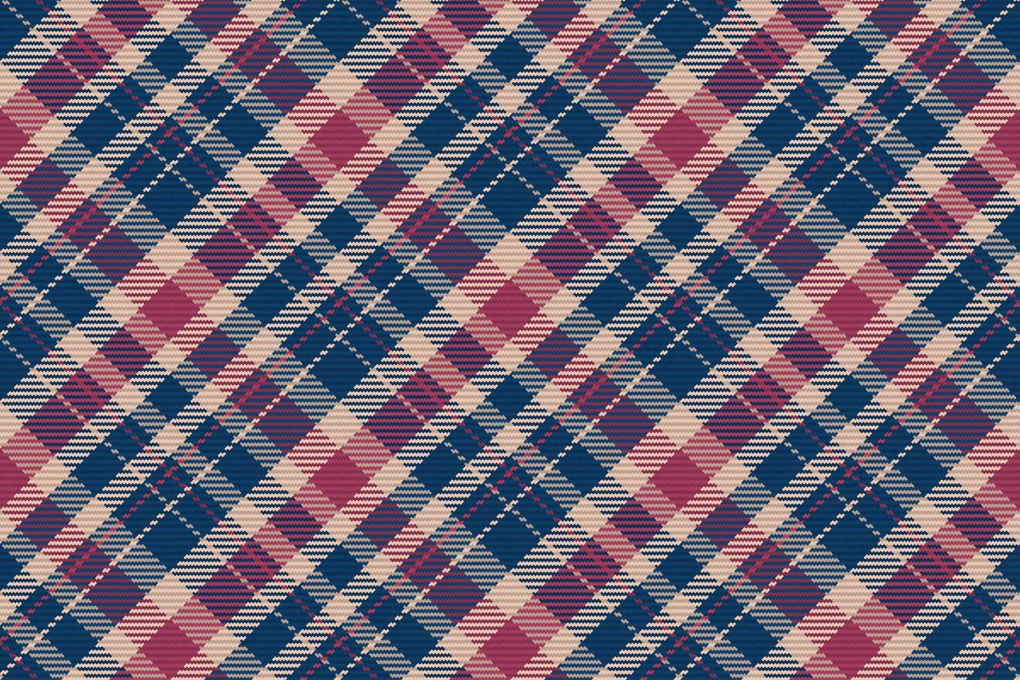 Nahtloses Muster aus schottischem Tartan-Plaid. wiederholbarer hintergrund mit karierter stoffstruktur. Vektorhintergrund gestreifter Textildruck. vektor