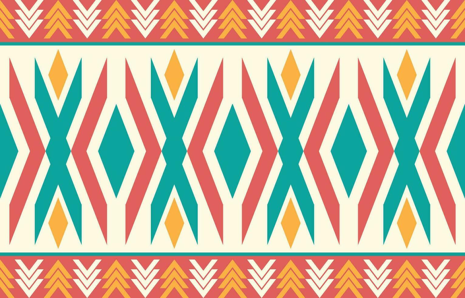 ethnisch abstrakt Ikat Kunst. aztekisch Ornament drucken. geometrisch ethnisch Muster nahtlos Farbe orientalisch. Design zum Hintergrund ,Vorhang, Teppich, Hintergrund, Kleidung, Verpackung, Batik, Vektor Illustration.