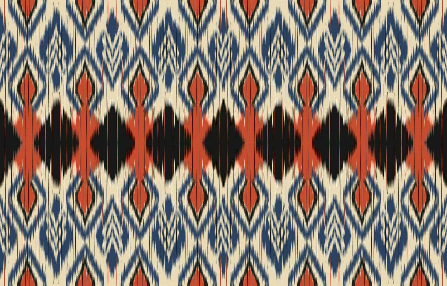 ethnisch abstrakt Ikat Kunst. aztekisch Ornament drucken. geometrisch ethnisch Muster nahtlos Farbe orientalisch. Design zum Hintergrund ,Vorhang, Teppich, Hintergrund, Kleidung, Verpackung, Batik, Vektor Illustration.