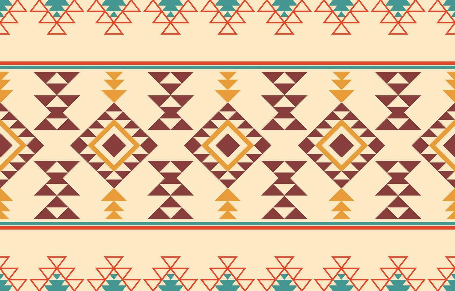 ethnisch abstrakt Ikat Kunst. aztekisch Ornament drucken. geometrisch ethnisch Muster nahtlos Farbe orientalisch. Design zum Hintergrund ,Vorhang, Teppich, Hintergrund, Kleidung, Verpackung, Batik, Vektor Illustration.