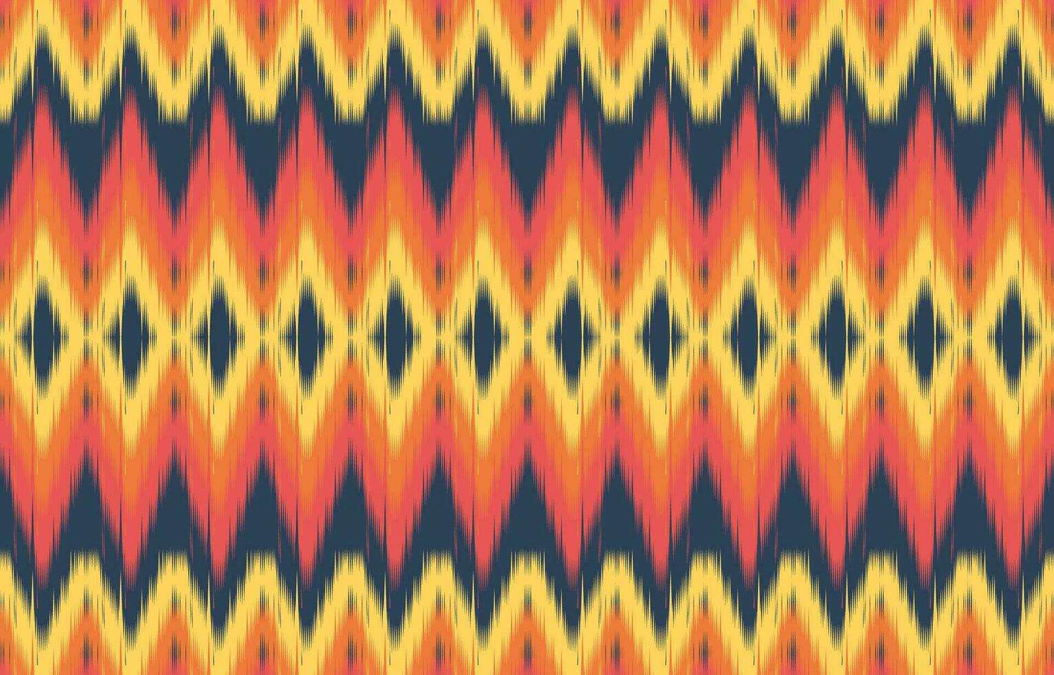 etnisk abstrakt ikat konst. aztec prydnad skriva ut. geometrisk etnisk mönster sömlös Färg orientalisk. design för bakgrund ,ridå, matta, tapet, Kläder, omslag, batik, vektor illustration.