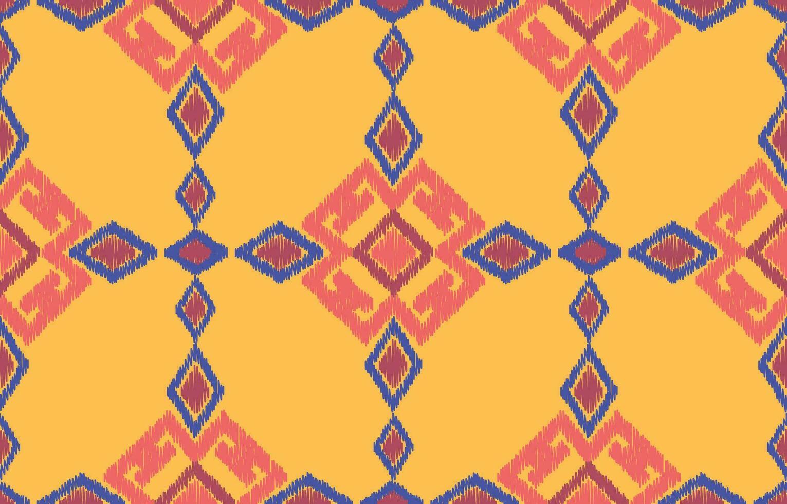 etnisk abstrakt ikat konst. aztec prydnad skriva ut. geometrisk etnisk mönster sömlös Färg orientalisk. design för bakgrund ,ridå, matta, tapet, Kläder, omslag, batik, vektor illustration.