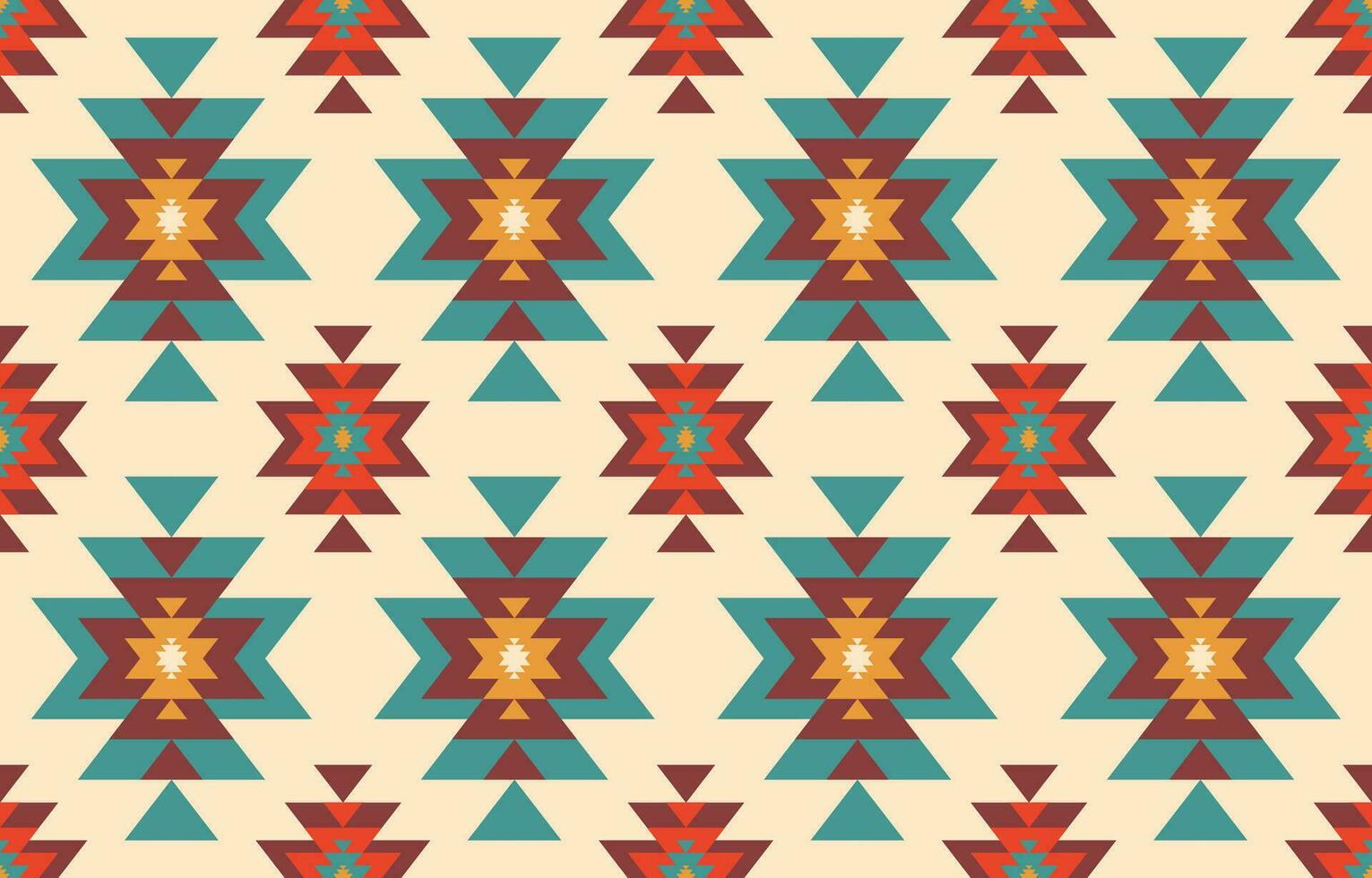 etnisk abstrakt ikat konst. aztec prydnad skriva ut. geometrisk etnisk mönster sömlös Färg orientalisk. design för bakgrund ,ridå, matta, tapet, Kläder, omslag, batik, vektor illustration.