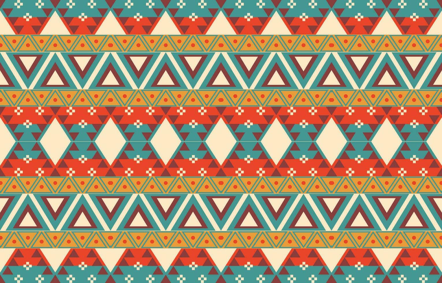 ethnisch abstrakt Ikat Kunst. aztekisch Ornament drucken. geometrisch ethnisch Muster nahtlos Farbe orientalisch. Design zum Hintergrund ,Vorhang, Teppich, Hintergrund, Kleidung, Verpackung, Batik, Vektor Illustration.