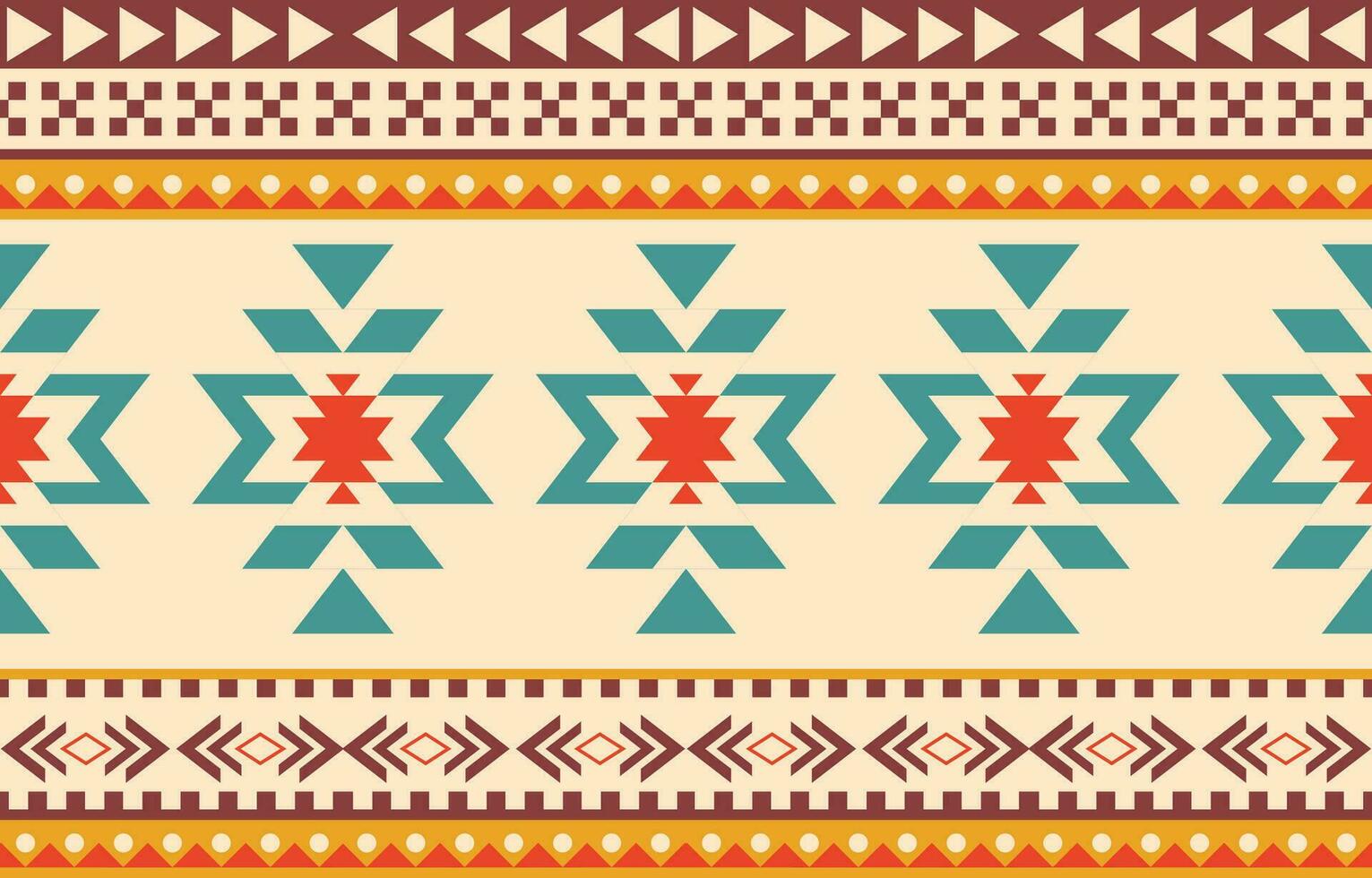 etnisk abstrakt ikat konst. aztec prydnad skriva ut. geometrisk etnisk mönster sömlös Färg orientalisk. design för bakgrund ,ridå, matta, tapet, Kläder, omslag, batik, vektor illustration.