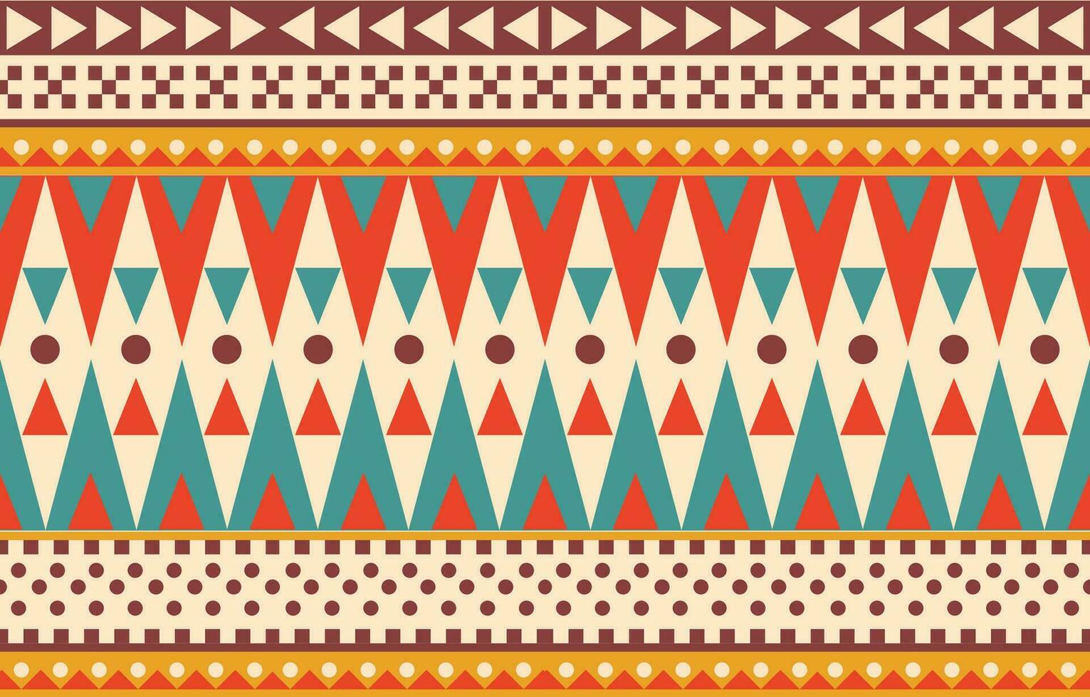 ethnisch abstrakt Ikat Kunst. aztekisch Ornament drucken. geometrisch ethnisch Muster nahtlos Farbe orientalisch. Design zum Hintergrund ,Vorhang, Teppich, Hintergrund, Kleidung, Verpackung, Batik, Vektor Illustration.