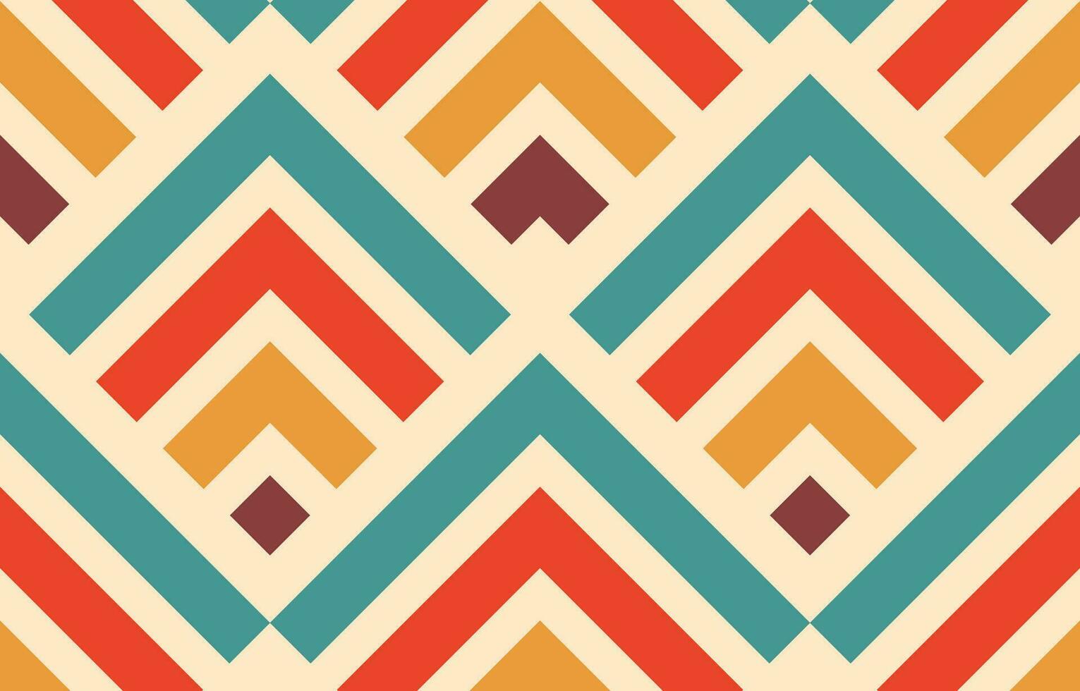 ethnisch abstrakt Ikat Kunst. aztekisch Ornament drucken. geometrisch ethnisch Muster nahtlos Farbe orientalisch. Design zum Hintergrund ,Vorhang, Teppich, Hintergrund, Kleidung, Verpackung, Batik, Vektor Illustration.