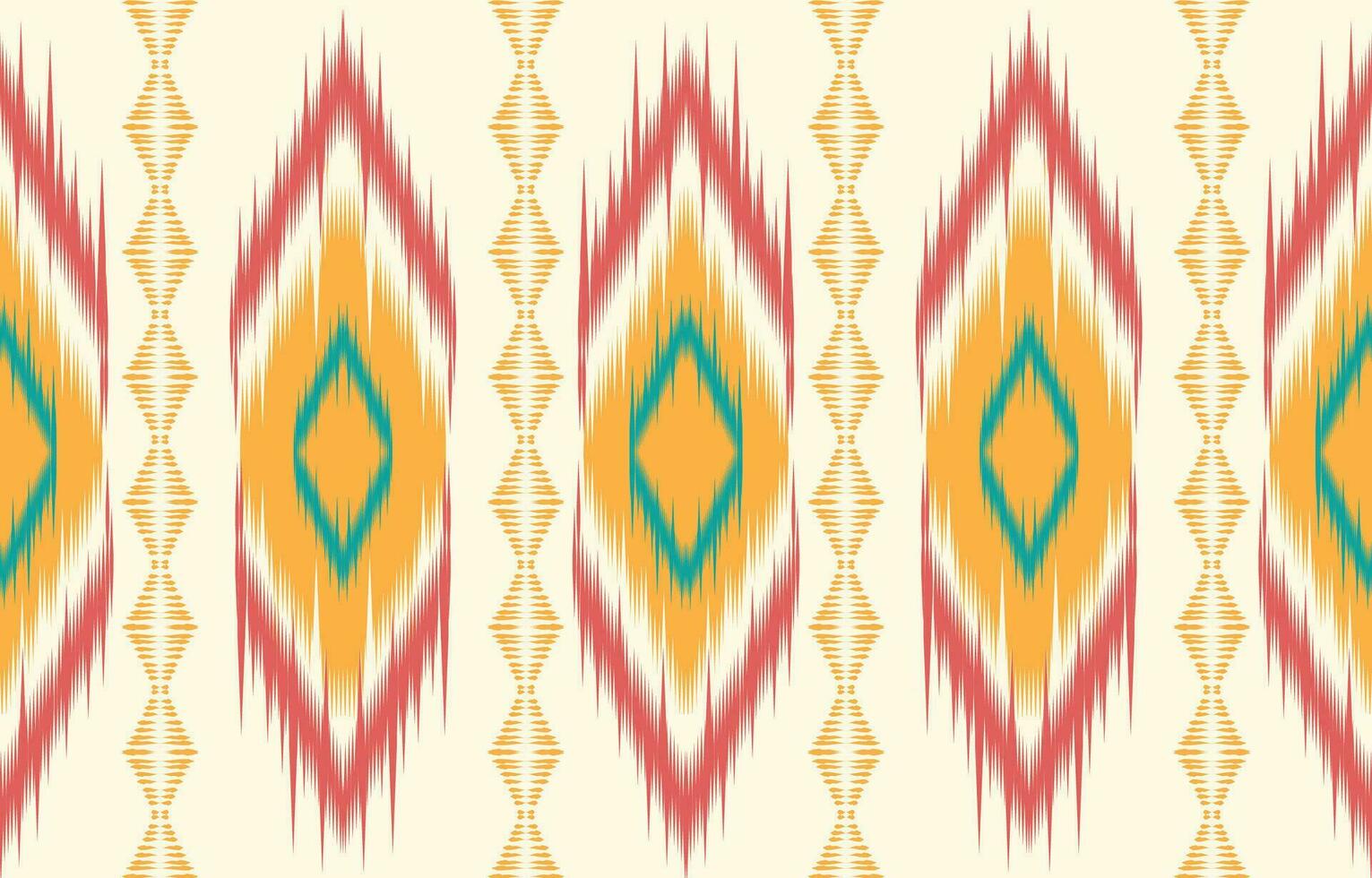 etnisk abstrakt ikat konst. aztec prydnad skriva ut. geometrisk etnisk mönster sömlös Färg orientalisk. design för bakgrund ,ridå, matta, tapet, Kläder, omslag, batik, vektor illustration.