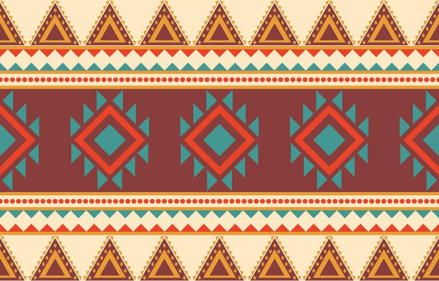 etnisk abstrakt ikat konst. aztec prydnad skriva ut. geometrisk etnisk mönster sömlös Färg orientalisk. design för bakgrund ,ridå, matta, tapet, Kläder, omslag, batik, vektor illustration.