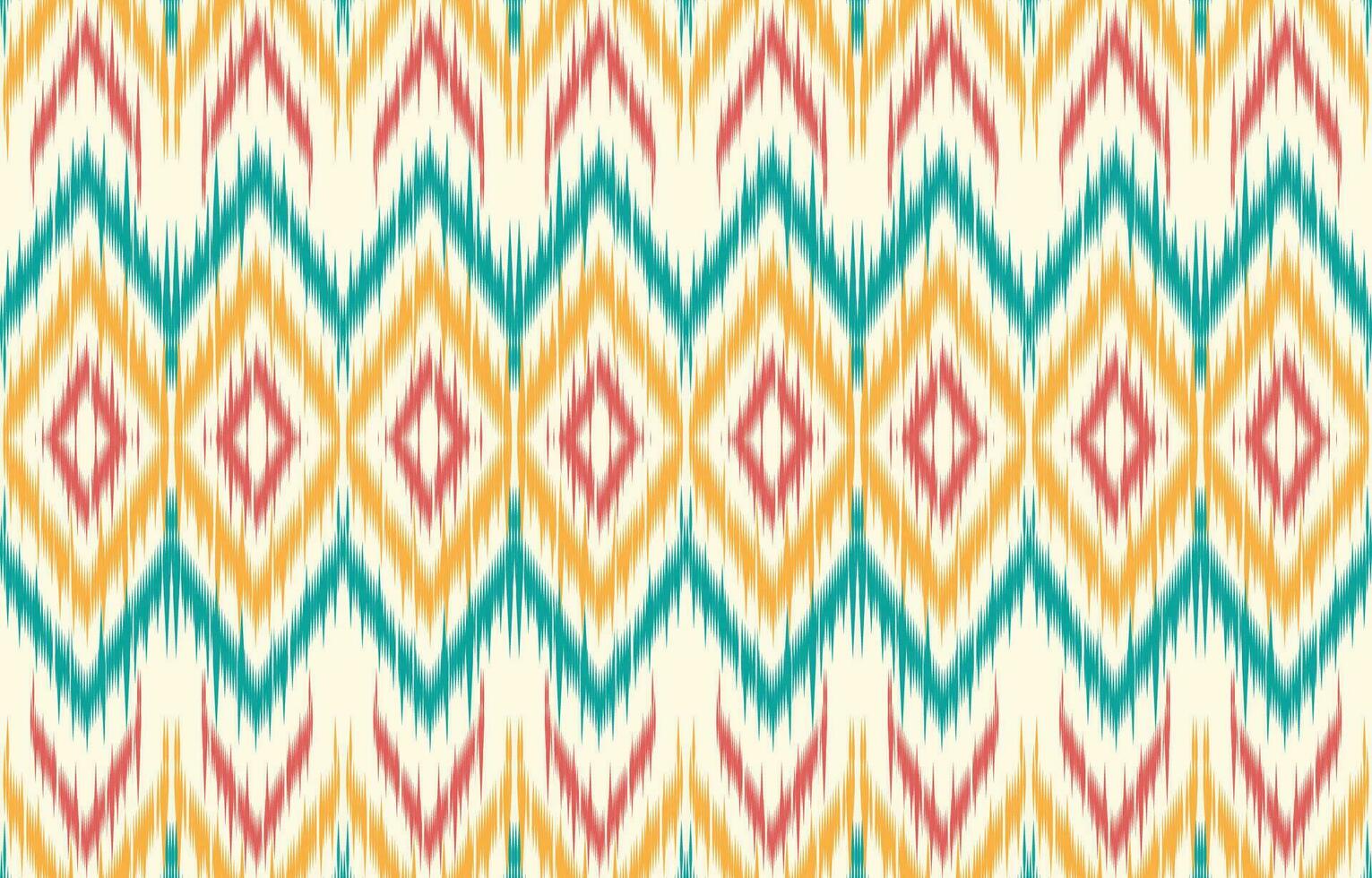 ethnisch abstrakt Ikat Kunst. aztekisch Ornament drucken. geometrisch ethnisch Muster nahtlos Farbe orientalisch. Design zum Hintergrund ,Vorhang, Teppich, Hintergrund, Kleidung, Verpackung, Batik, Vektor Illustration.