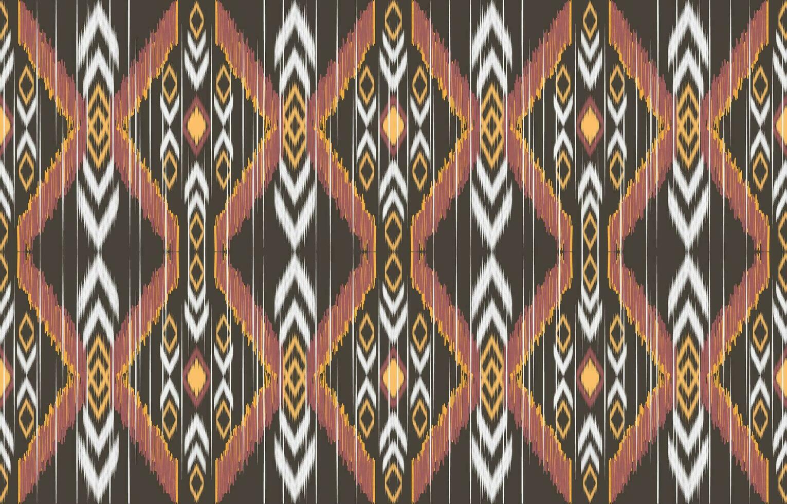 etnisk abstrakt ikat konst. aztec prydnad skriva ut. geometrisk etnisk mönster sömlös Färg orientalisk. design för bakgrund ,ridå, matta, tapet, Kläder, omslag, batik, vektor illustration.