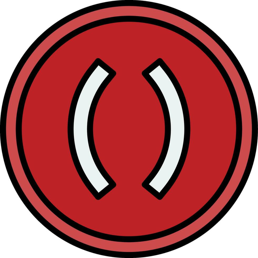 Klammern Vektor Design Element Symbol