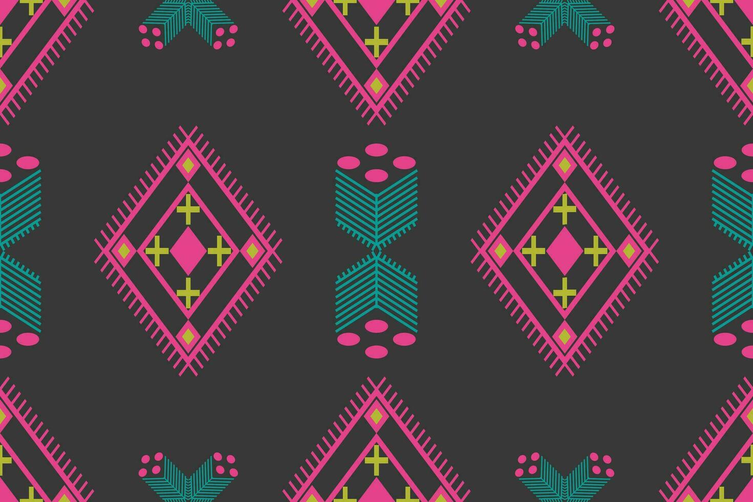 Hintergrund Textil- Vektor Illustration aufwendig elegant Jahrgang Stil.geometrisch ethnisch orientalisch Muster traditionell aztekisch Stil abstraktes.design zum Textur, Stoff, Kleidung, Verpackung, Teppich.
