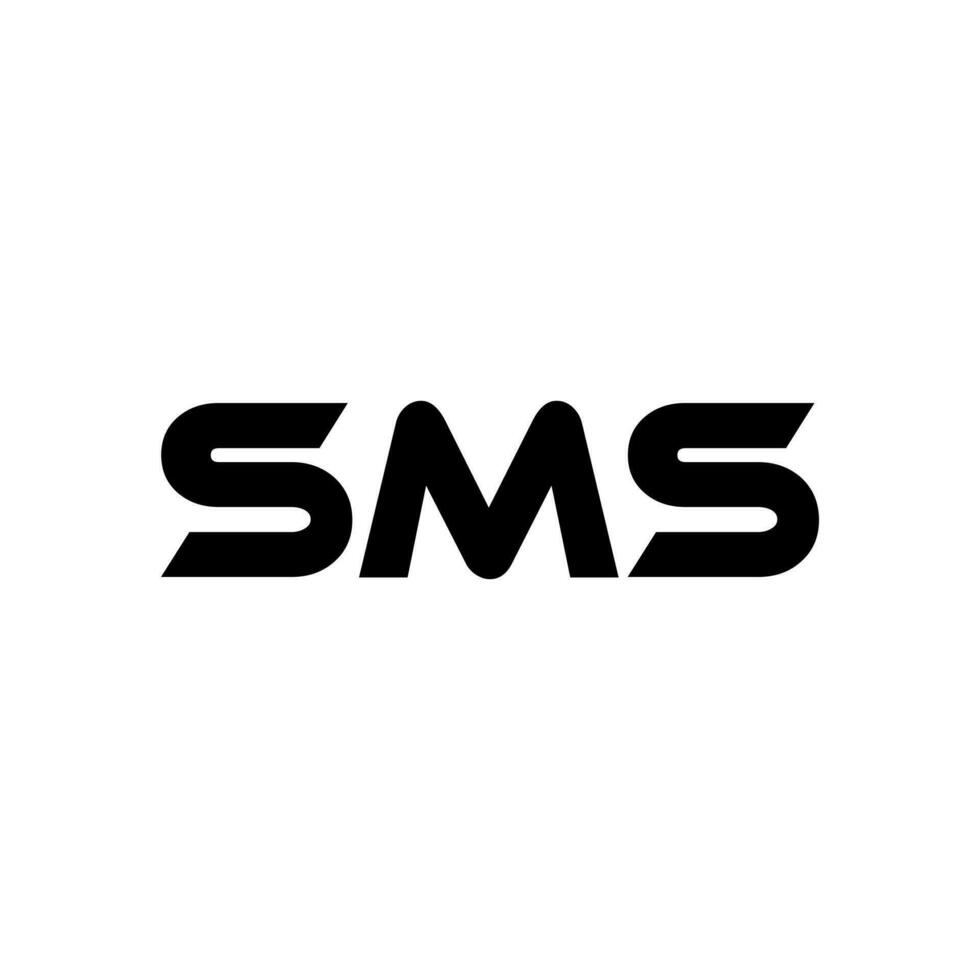 SMS Brief Logo Design, Inspiration zum ein einzigartig Identität. modern Eleganz und kreativ Design. Wasserzeichen Ihre Erfolg mit das auffällig diese Logo. vektor