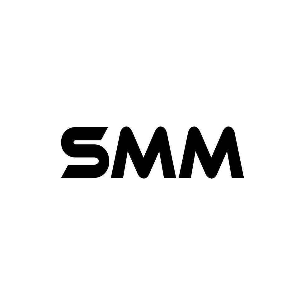 smm Brief Logo Design, Inspiration zum ein einzigartig Identität. modern Eleganz und kreativ Design. Wasserzeichen Ihre Erfolg mit das auffällig diese Logo. vektor