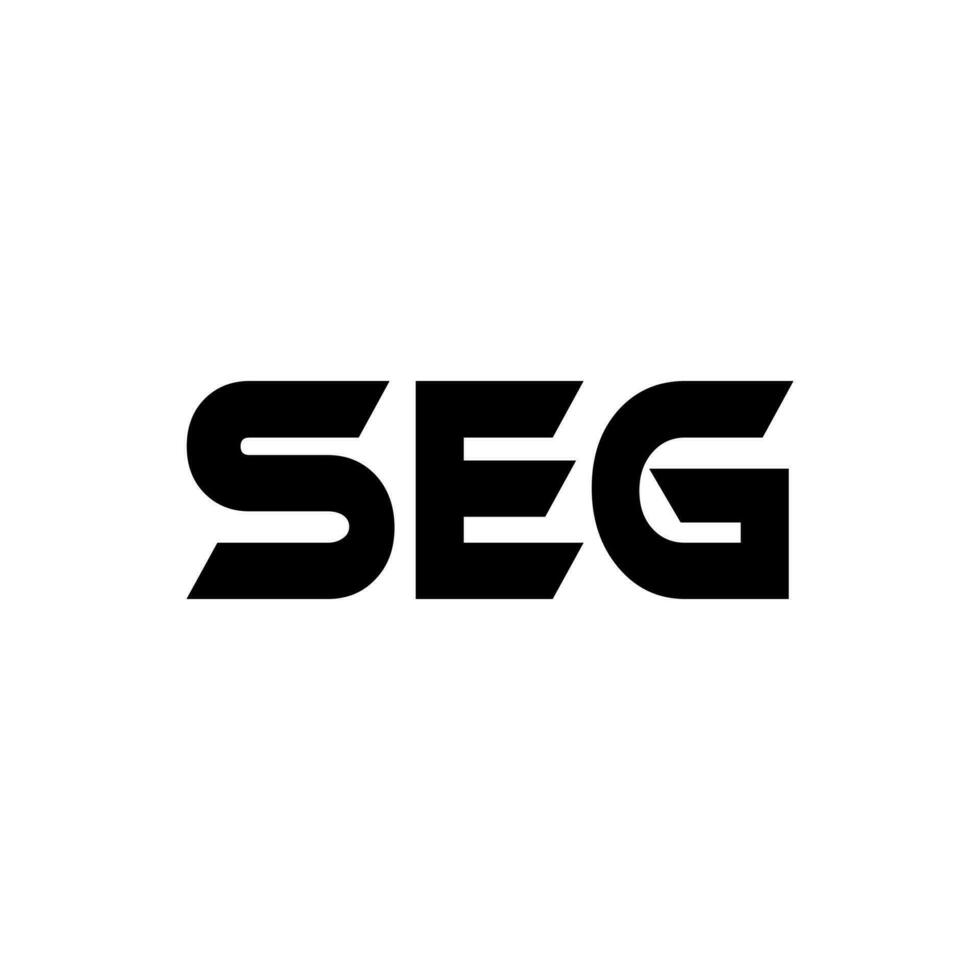 seg brev logotyp design, inspiration för en unik identitet. modern elegans och kreativ design. vattenmärke din Framgång med de slående detta logotyp. vektor