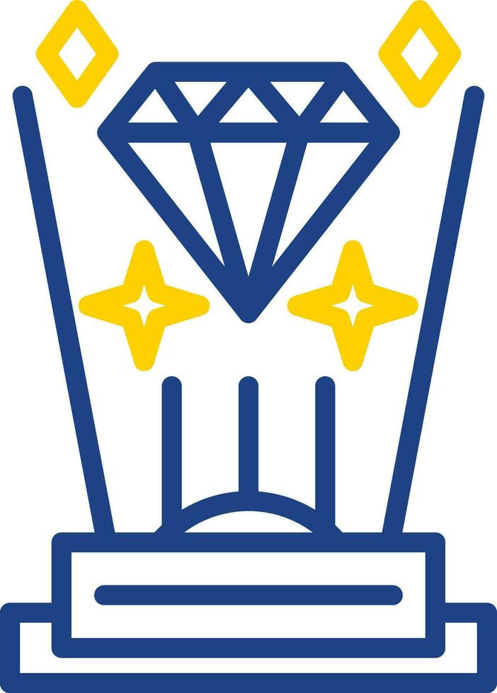 Hologramm Vektor Symbol Design