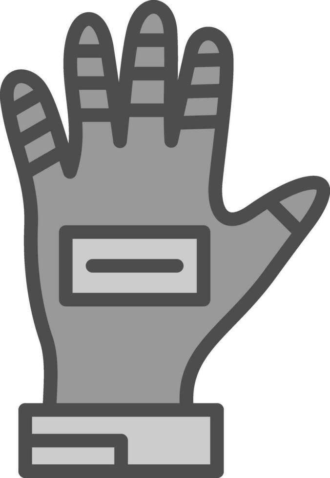 Rennen Handschuh Vektor Symbol Design